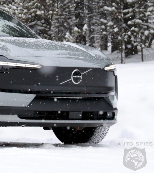 Rugged Off Road Version Of Volvo's EX30 Crossover Caught Winter Testing